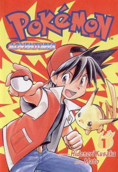 The Best of Pokemon Adventures: Red Manga Viz
