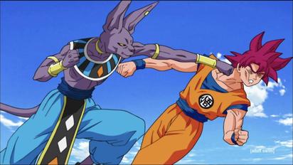 Dragon Ball Super Episódio 10 - Goku Super Saiyajin Deus vs Bills 