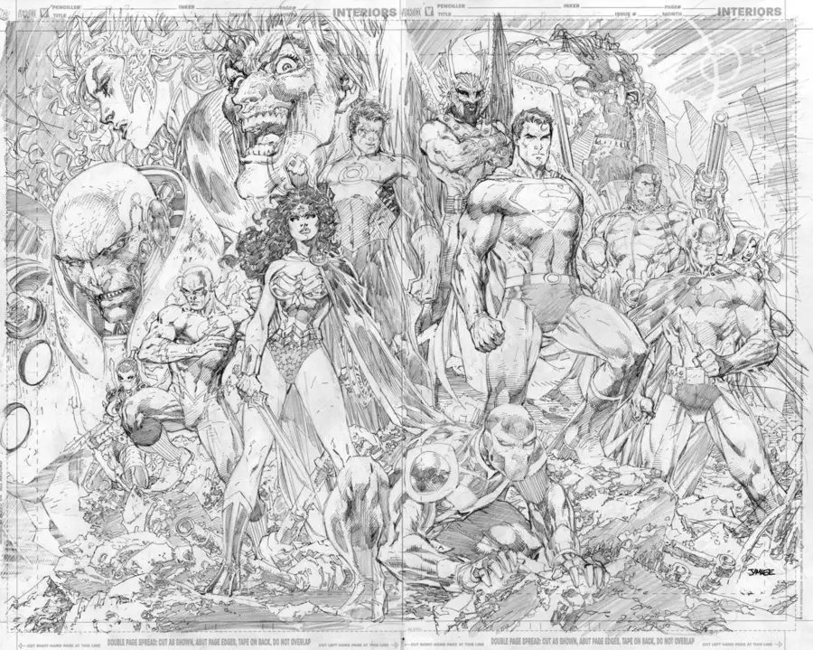 Jim Lee - Another sketch from 2002–“il Batman sopra... | Facebook