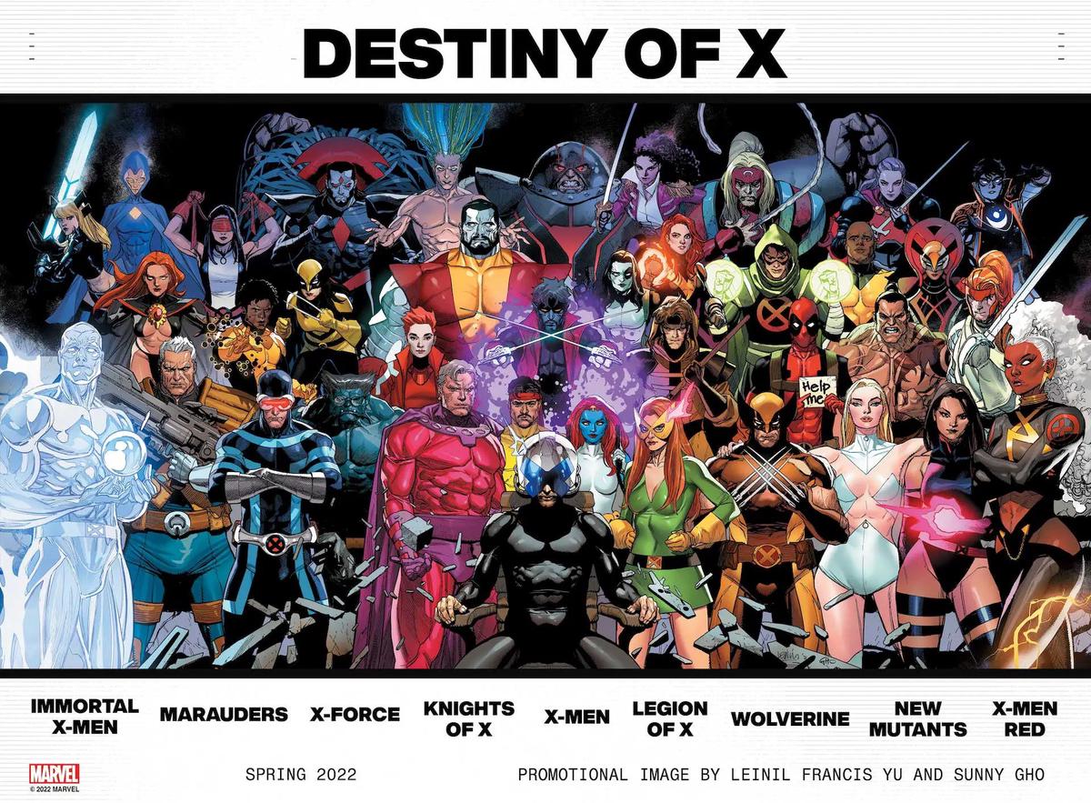 Marvel unveils Destiny of X details for new X-Men era