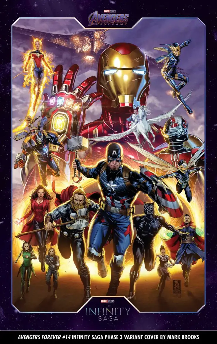 Epic MCU Phase 3 variant covers celebrate the 'Infinity Saga' era