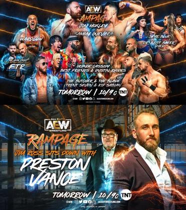 AEW Rampage Feat Will Ospreay (6/10/22) - Full Preview, Card