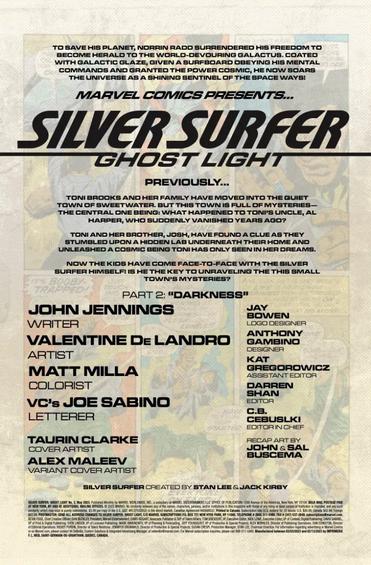Ghost Light #2: Silver Surfer Review - But Why Tho?