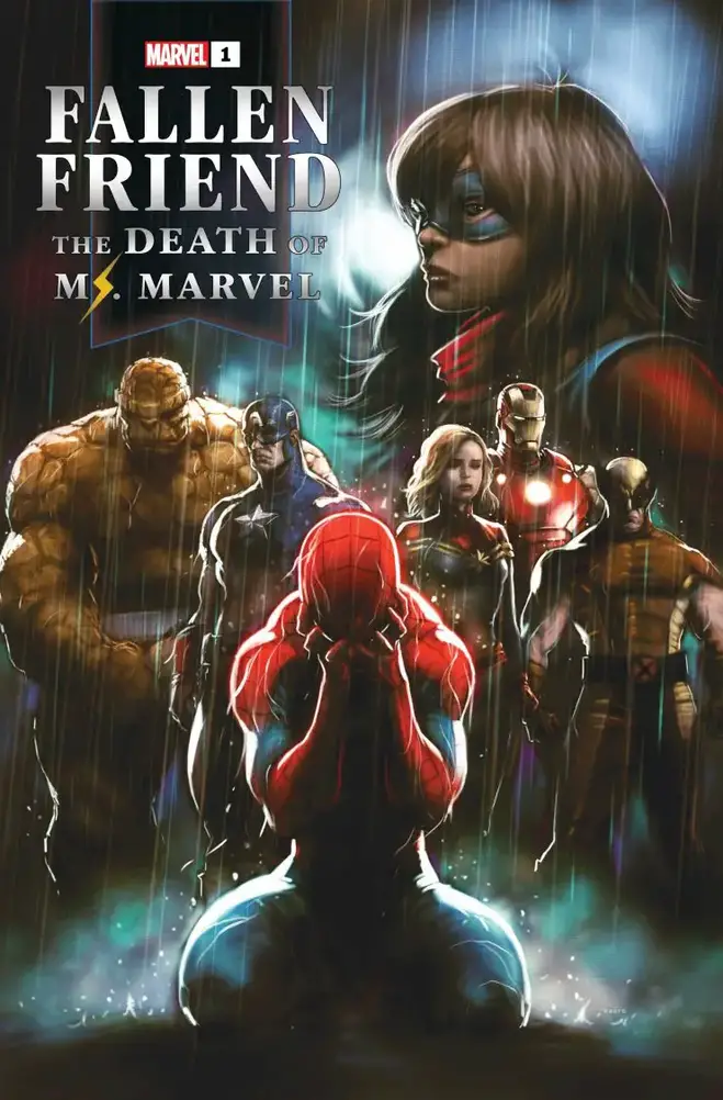 Marvel reveals 'Fallen Friend: The Death of Ms. Marvel' #1 variant covers