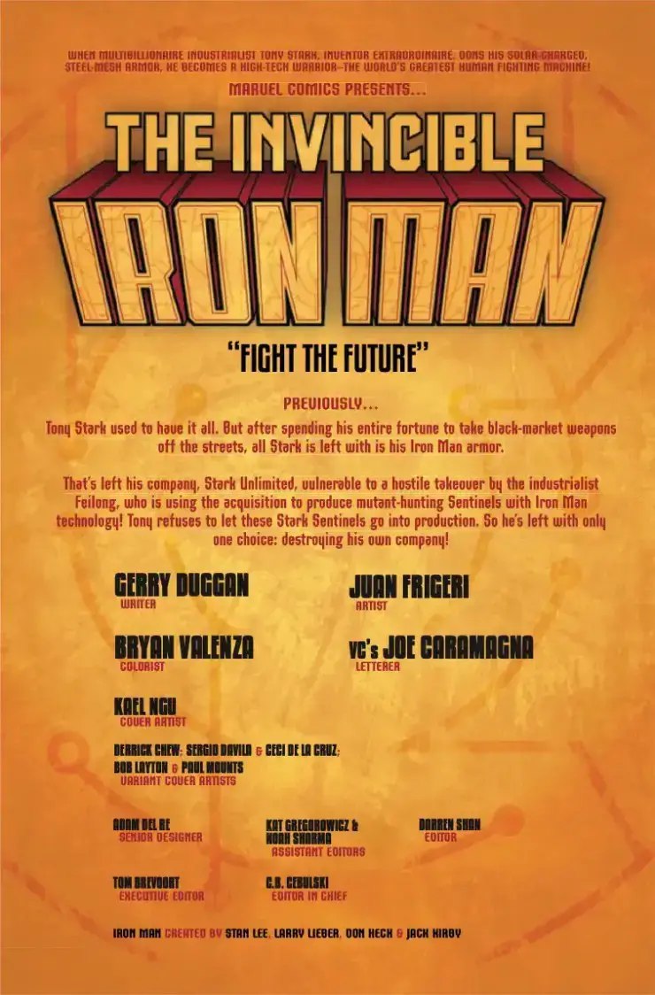Marvel Comics : Invincible Iron Man #7 - preview