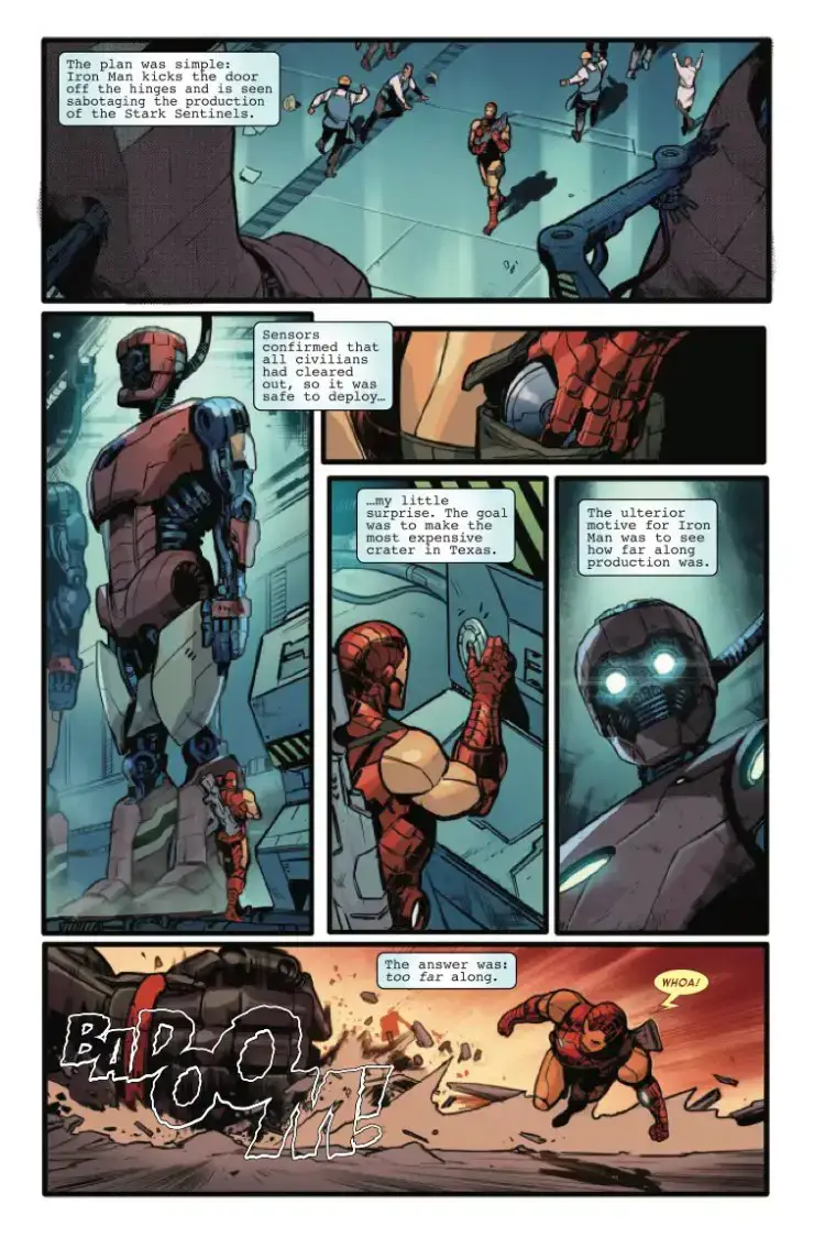 Marvel Comics : Invincible Iron Man #7 preview (page 2)
