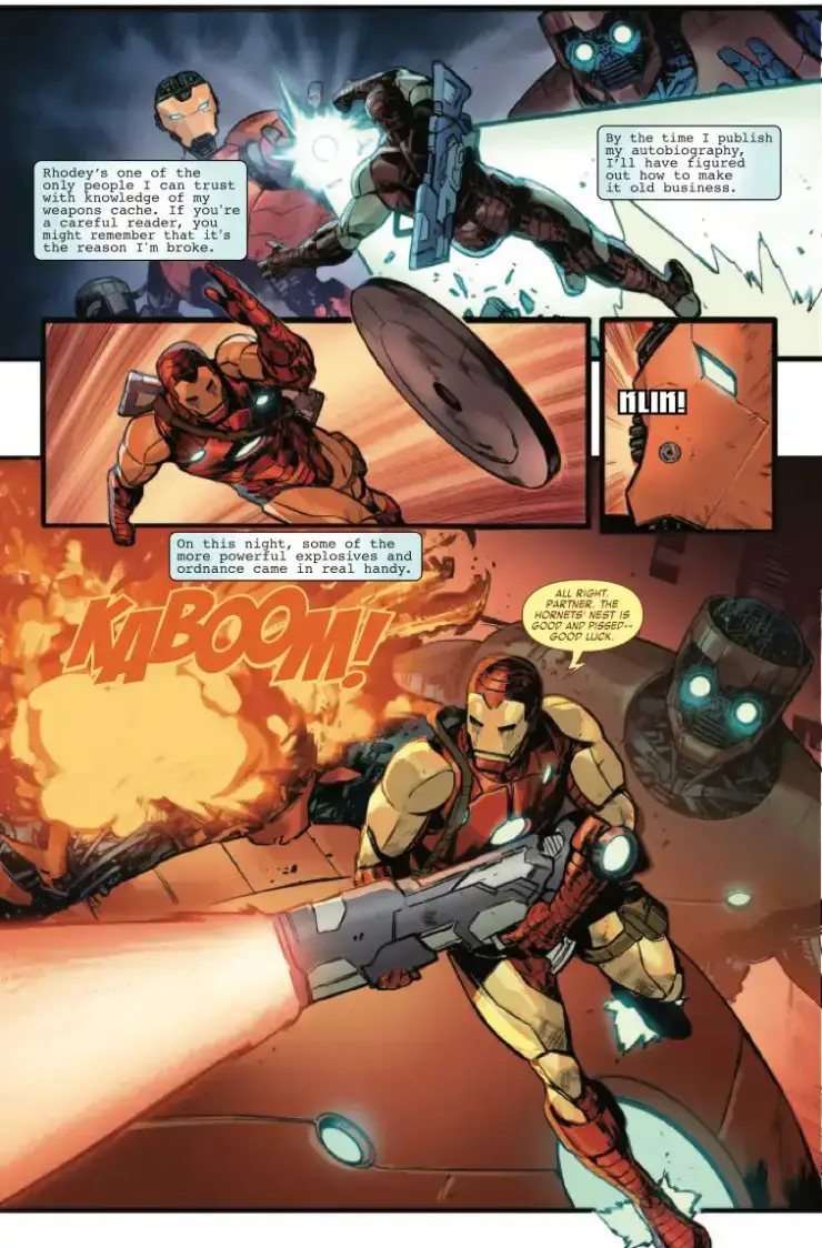 Marvel Comics : Invincible Iron Man #7 - preview (page 3)