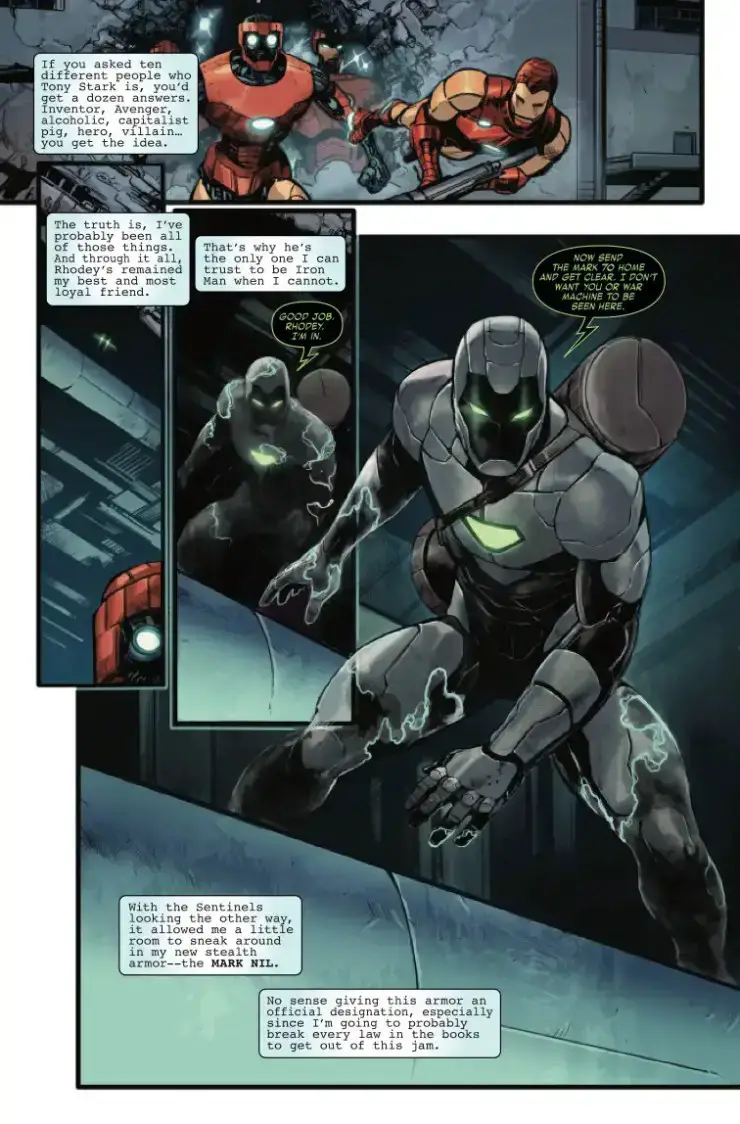 Marvel Comics : Invincible Iron Man #7 - preview (page 4)