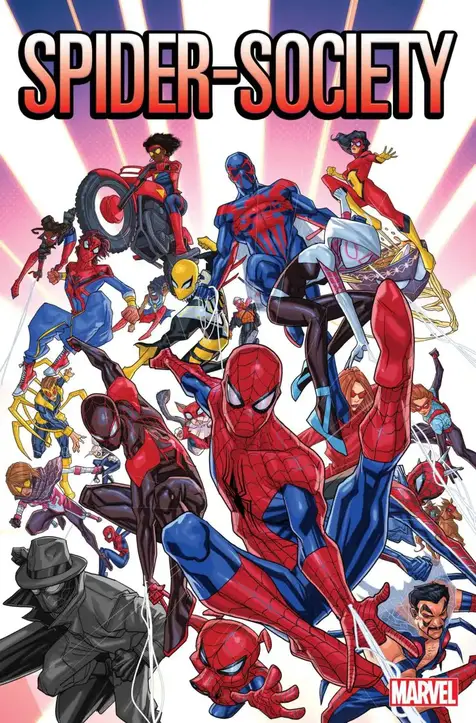 New series 'Spider-Society' spins up its first issue August 2024