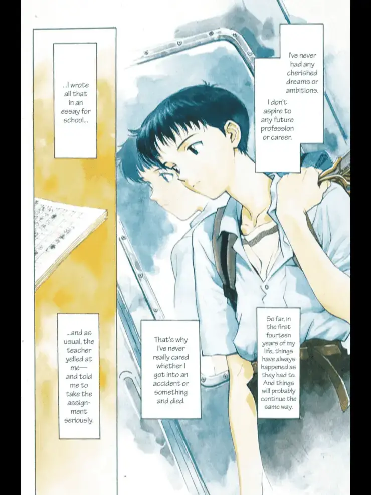 Evangelion Revisiting Yoshiyuki Sadamoto S Manga Part 1