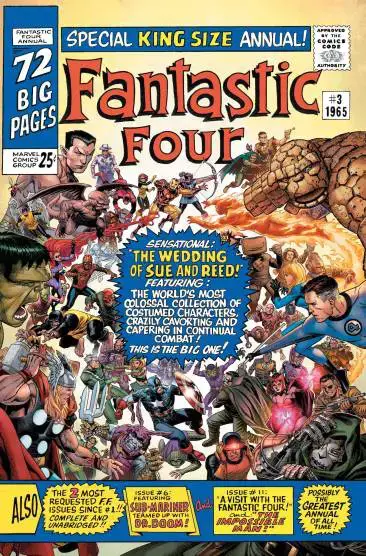 Marvel announces 'Fantastic Four Anniversary Tribute' #1 for November