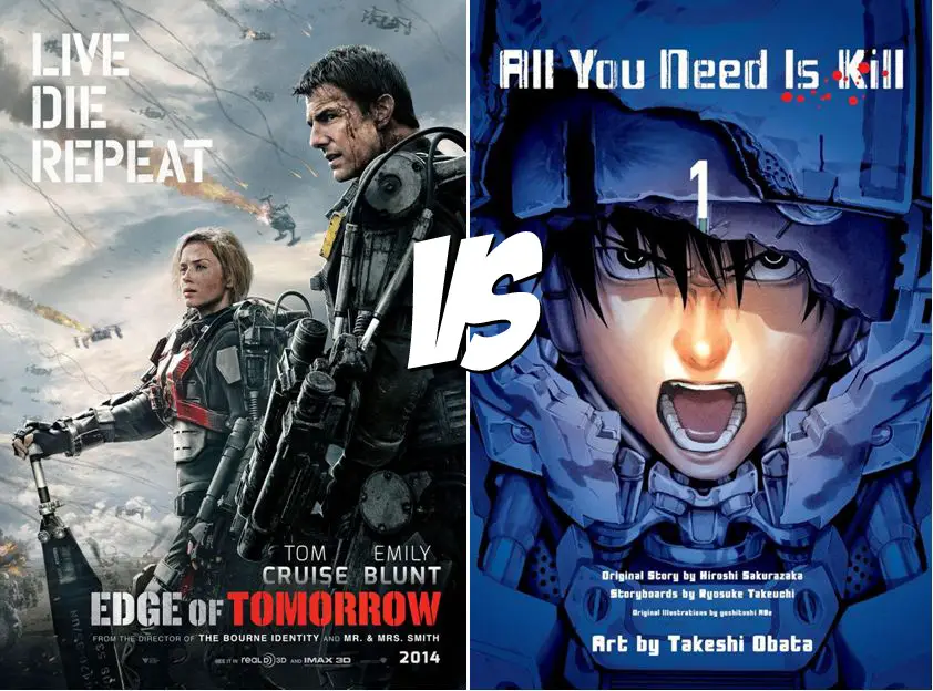 Manga vs. Film: All You Need is Kill Volume One vs. Edge of Tomorrow