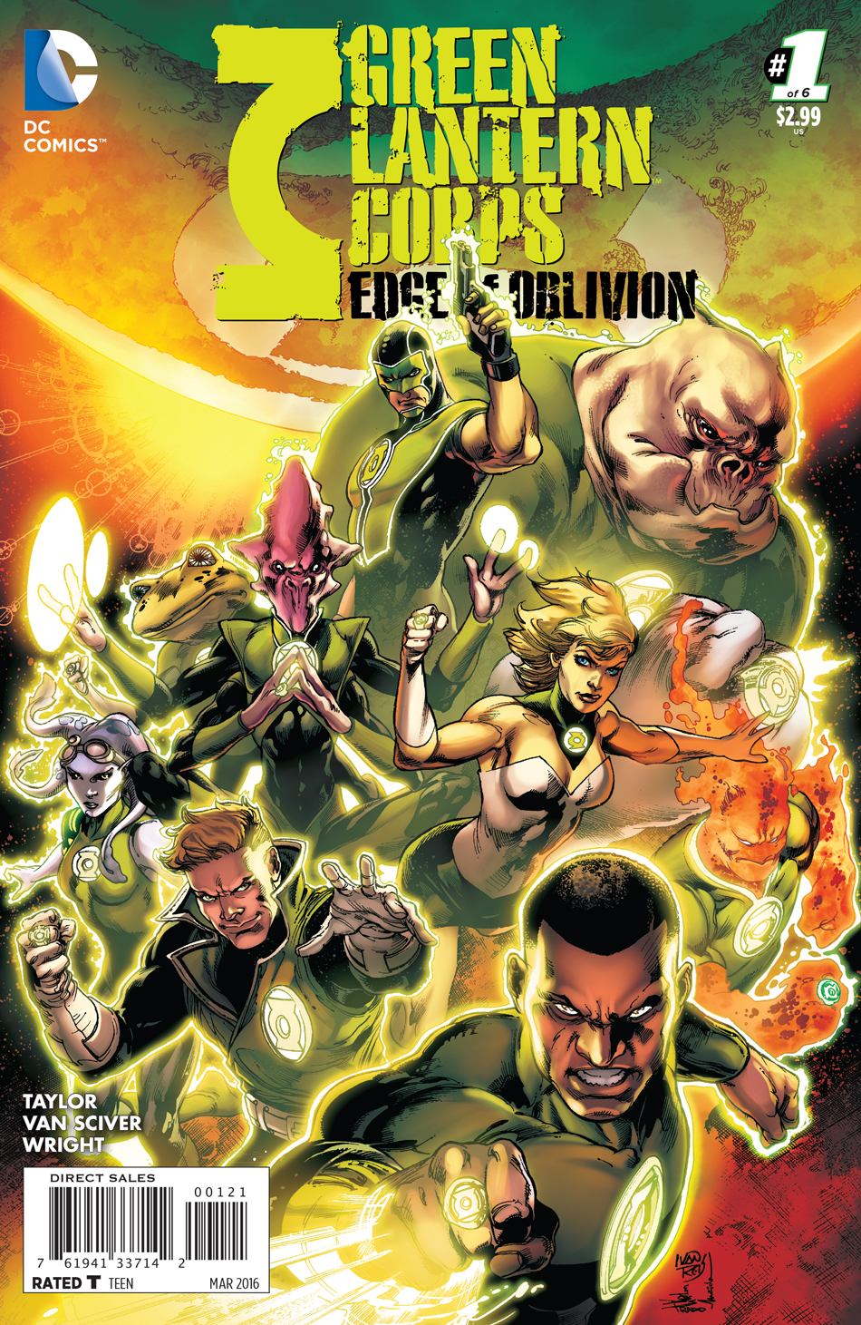 DC Preview: Green Lantern Corps: Edge of Oblivion #1