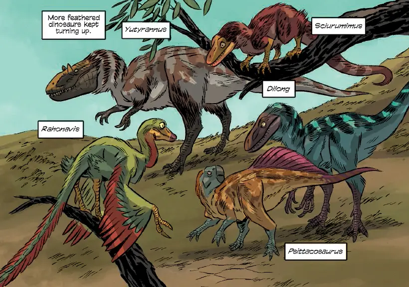 From Dragons to Birds: Interview with MK Reed on "Science Comics: Dinosaurs"