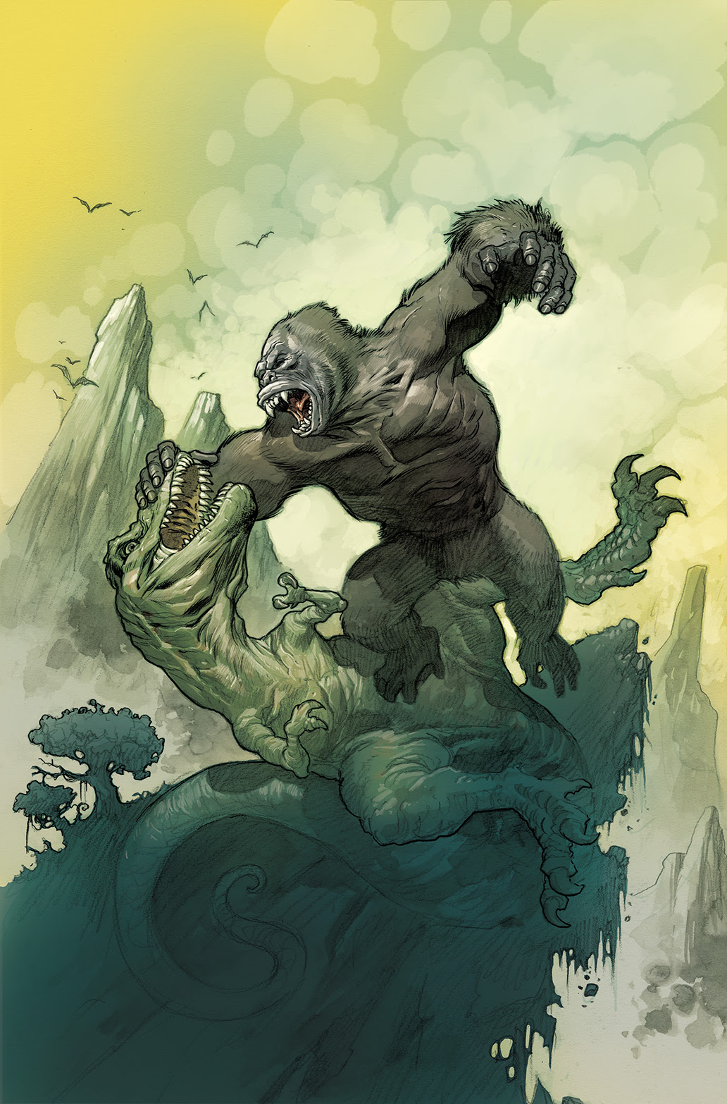 BOOM! Preview: Kong of Skull Island covers