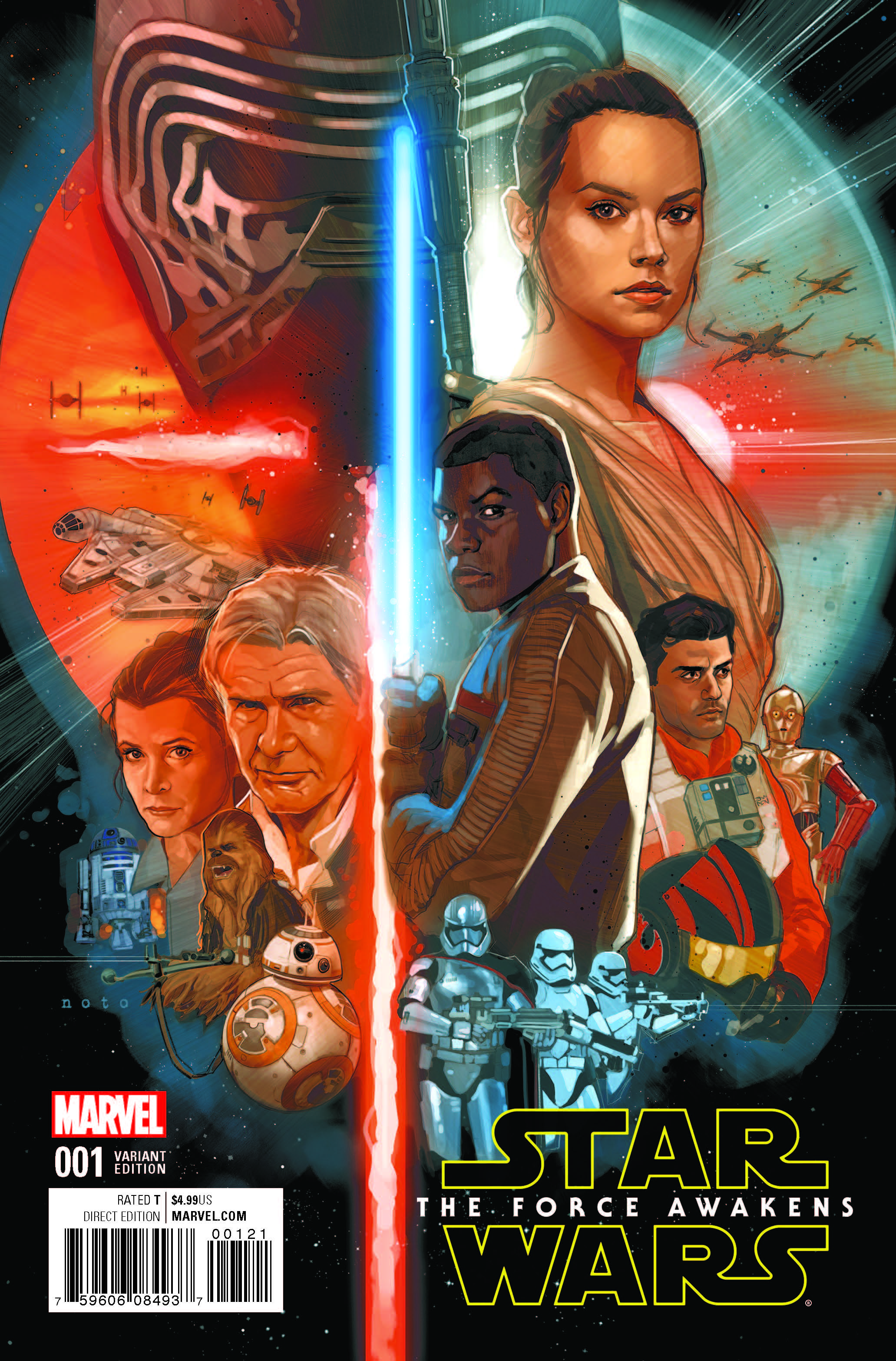 Marvel Preview: Star Wars: The Force Awakens Adaptation #1