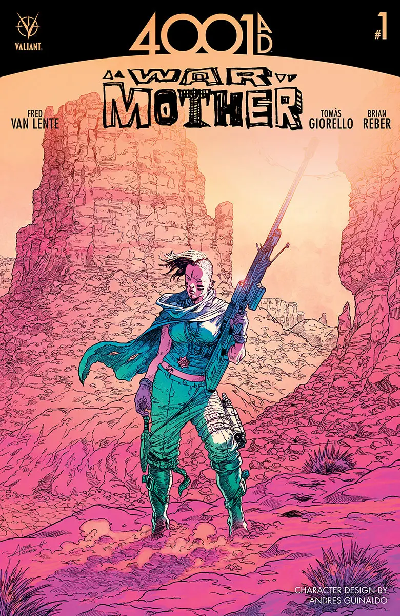 Valiant Preview: 4001 A.D.: War Mother #1