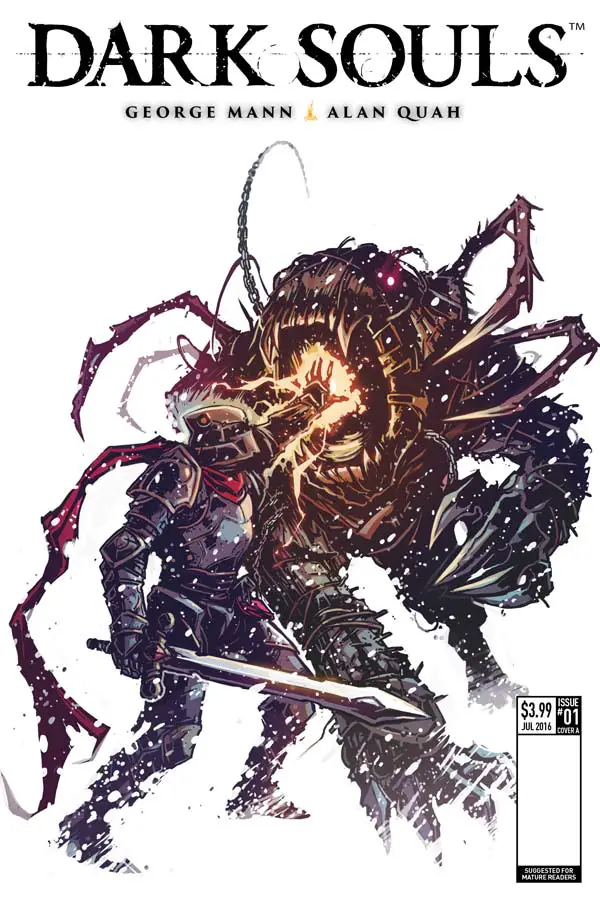 Titan Preview: Dark Souls: Winter's Spite #1 Covers