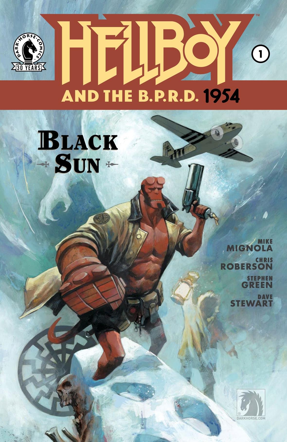 Dark Horse Preview: Hellboy and the B.P.R.D.: 1954 -- The Black Sun #1
