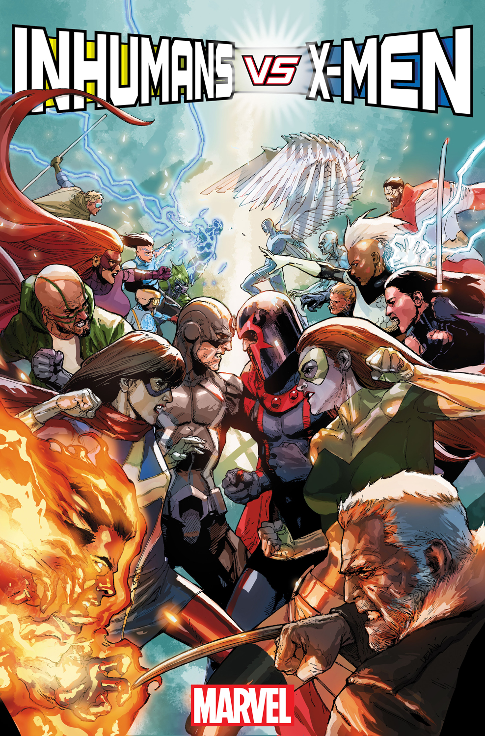 Marvel Preview: Inhumans vs. X-Men #1