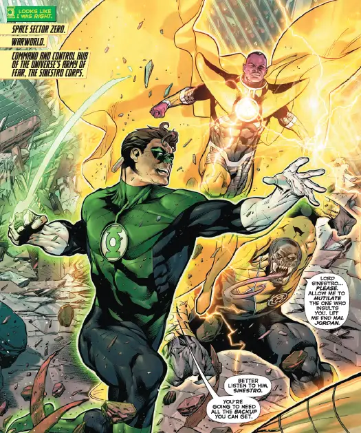 Hal Jordan and the Green Lantern Corps #7 Review