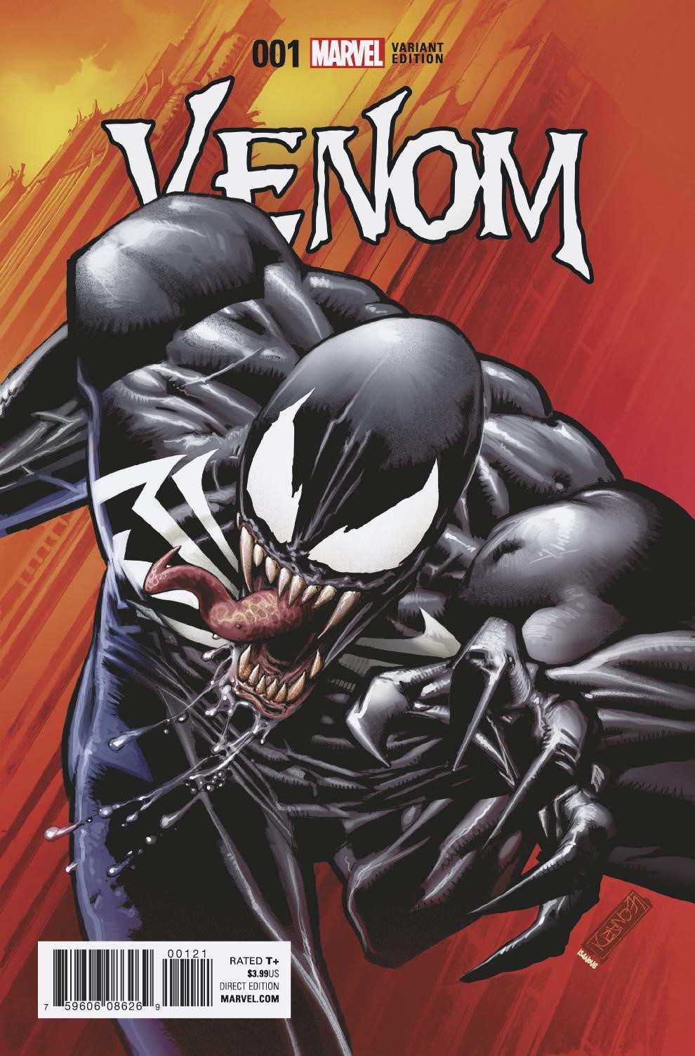 Marvel Preview: Venom #1 (Unlettered)