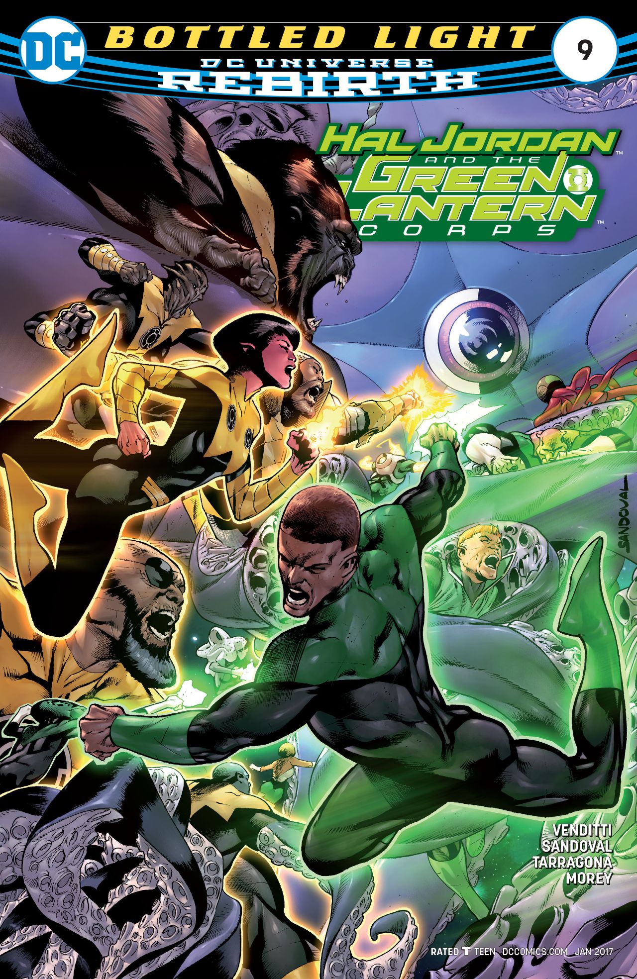 Hal Jordan and the Green Lantern Corps #9 Review