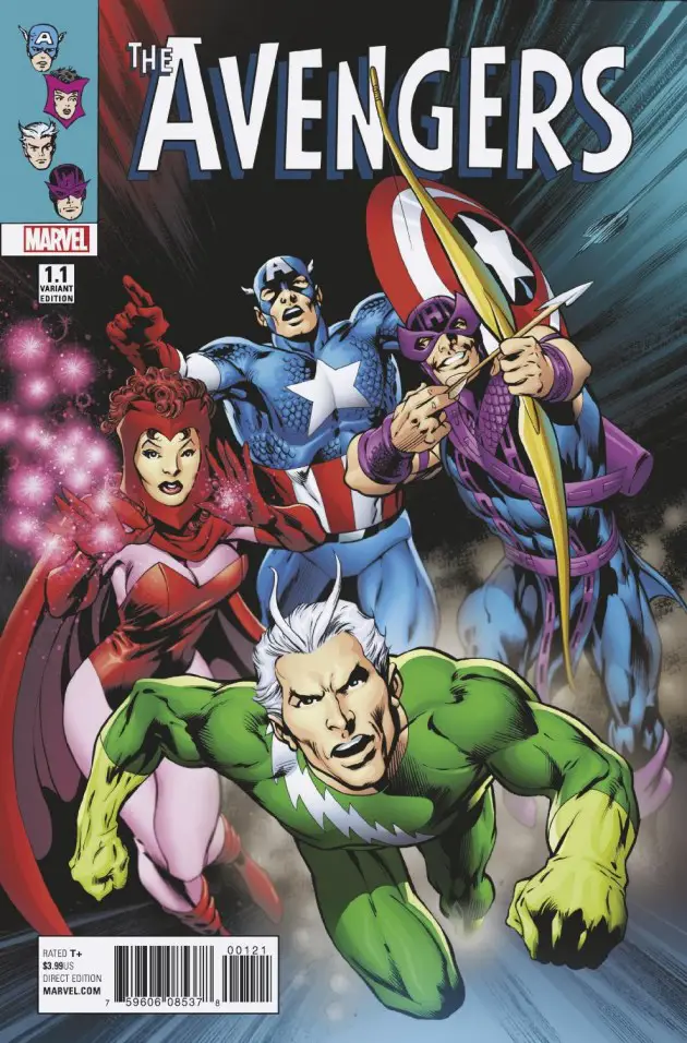 'Avengers: Four' is a look back at the first dramatic change of guard in Avengers history