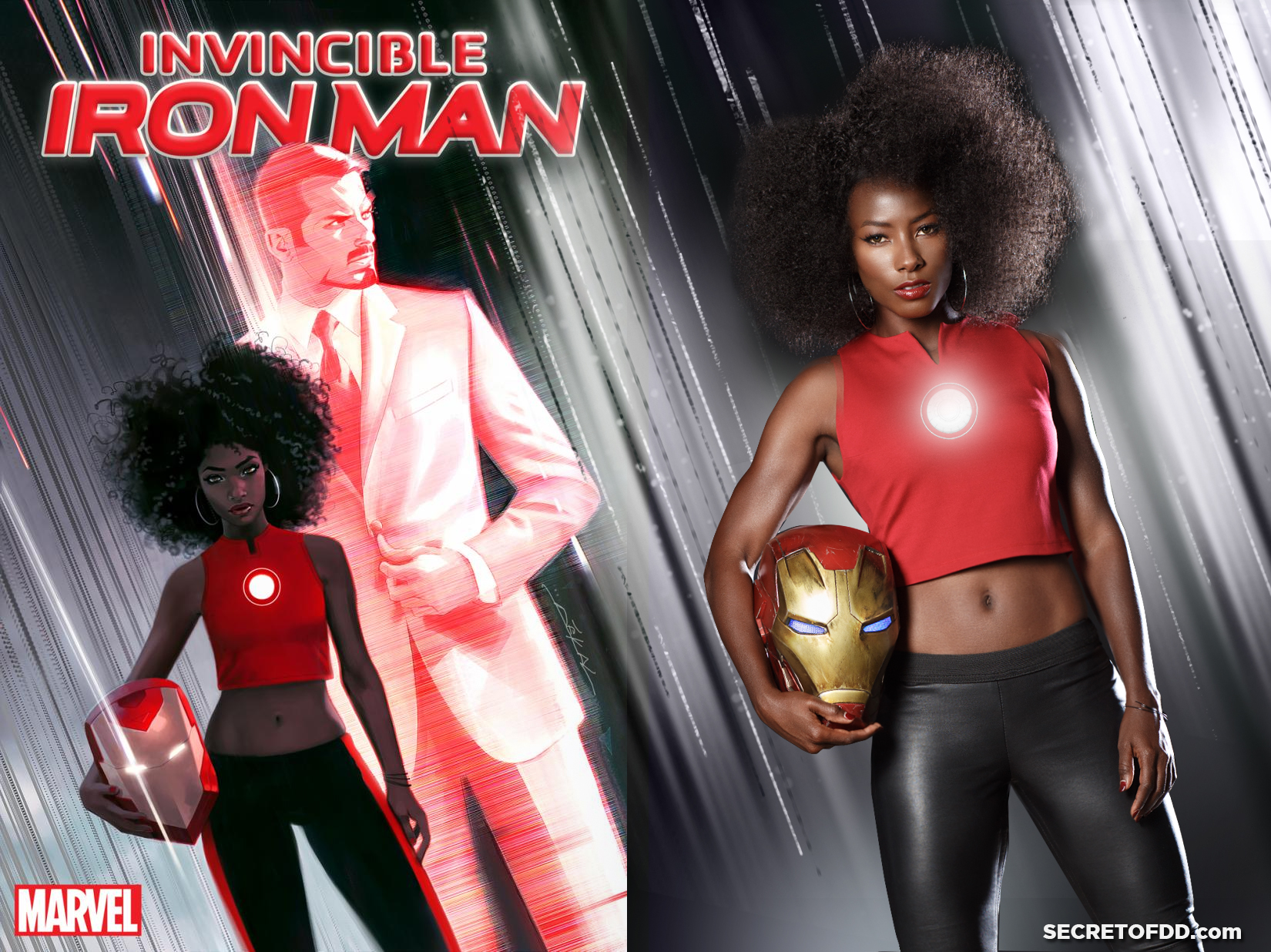 Iron Man: Riri Williams "Ironheart" Cosplay by Deddeh Howard