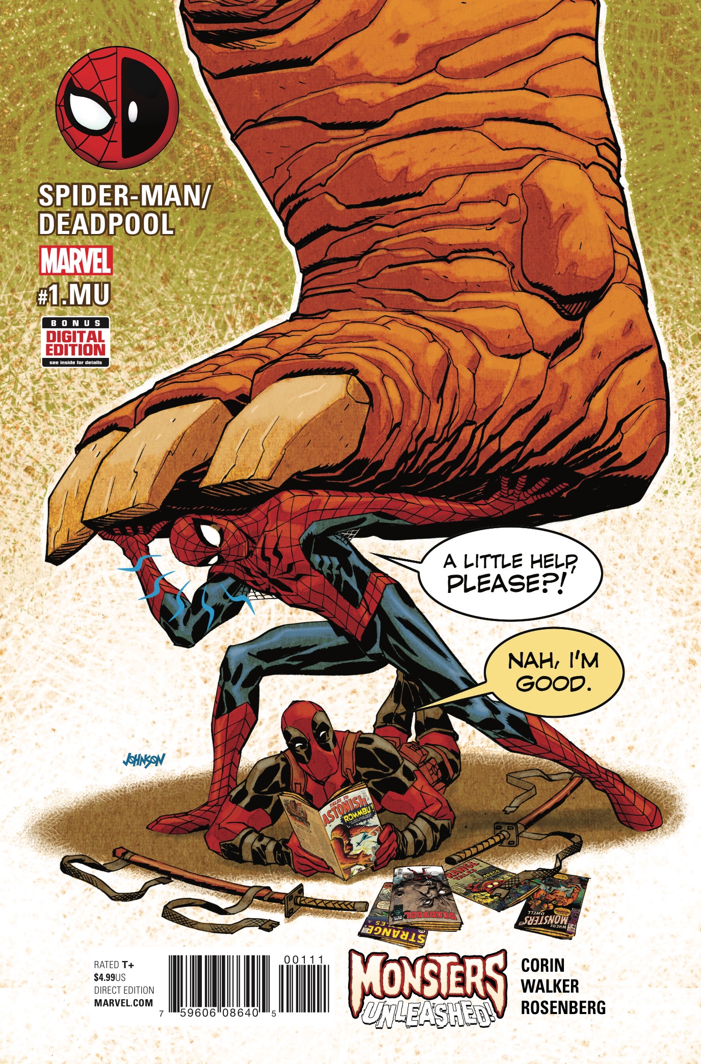 Marvel Preview: Spider-Man/Deadpool #1.MU