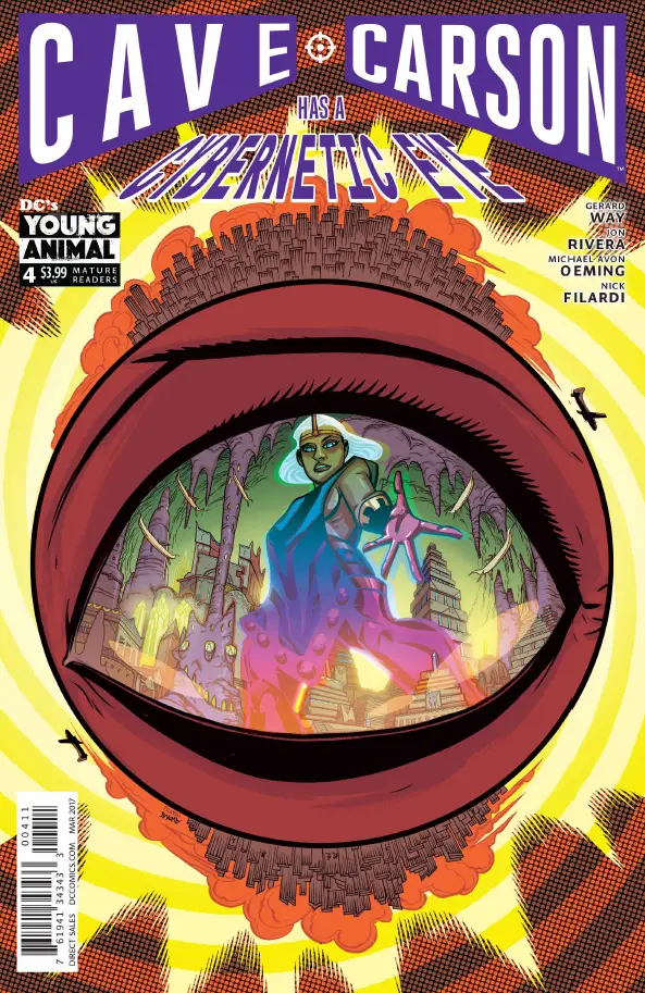Cave Carson Has a Cybernetic Eye #4 Review