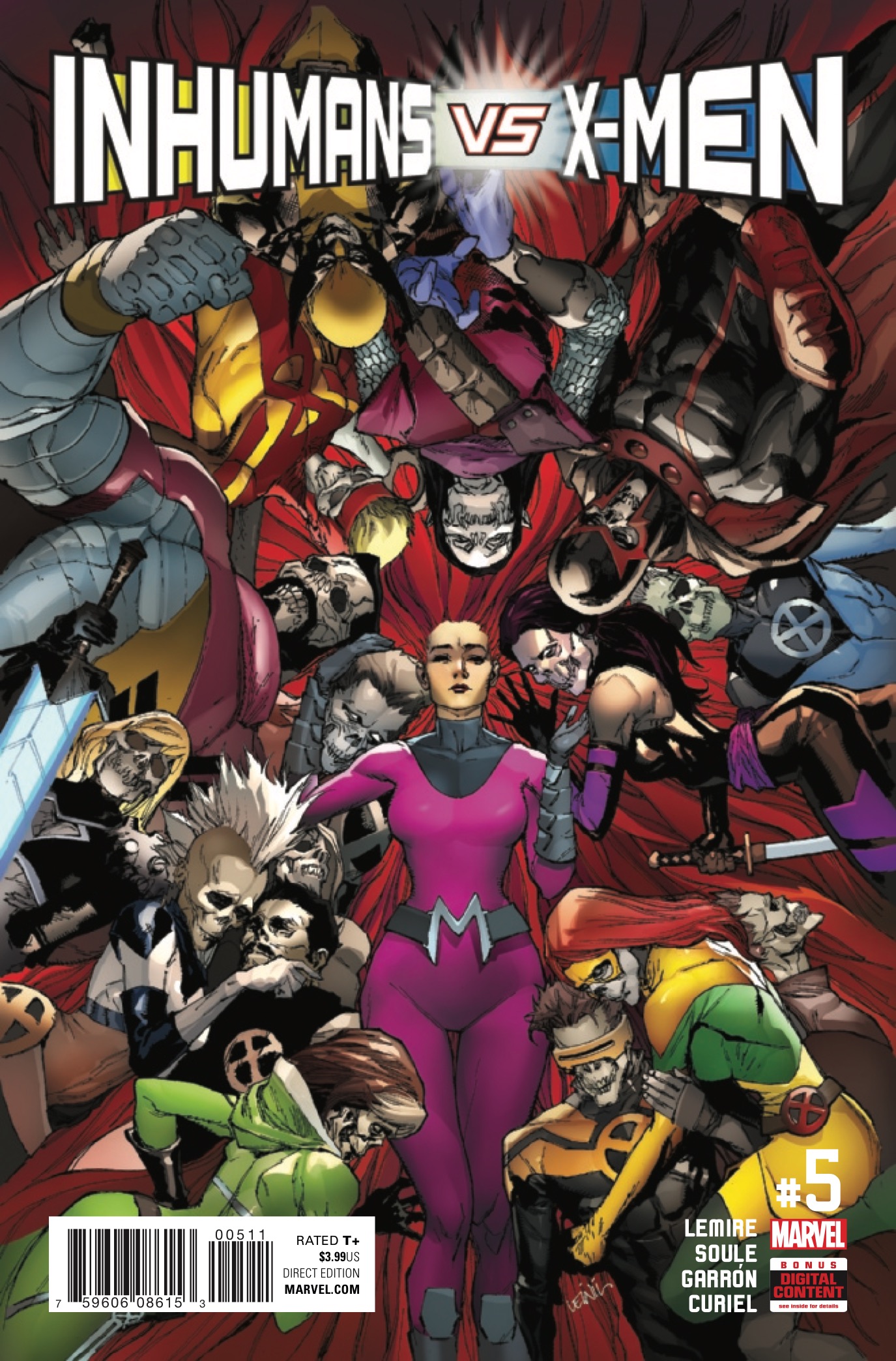 Marvel Previews: Inhumans Vs X-Men #5