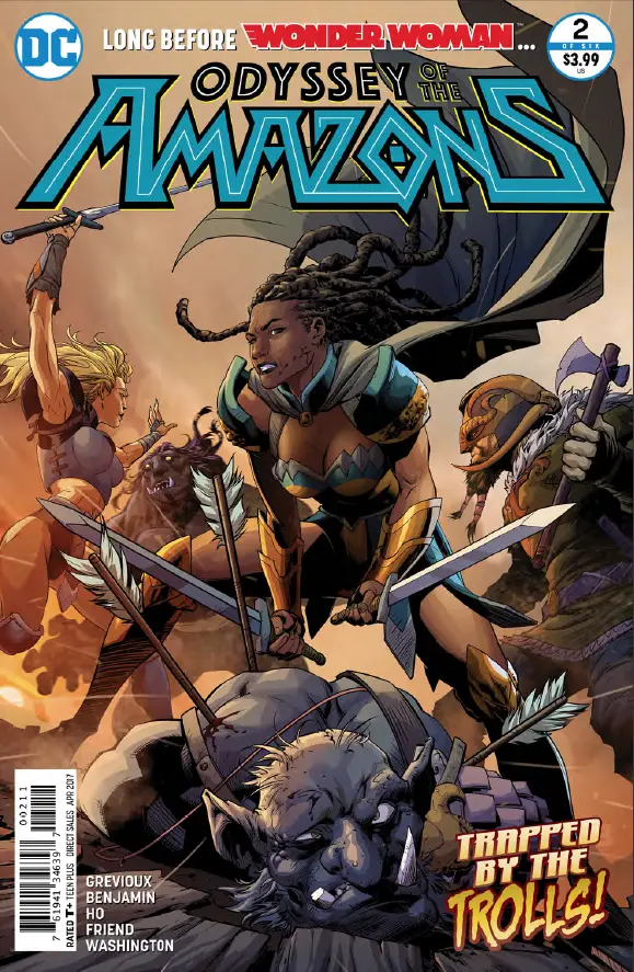 Odyssey of the Amazons #2 Review