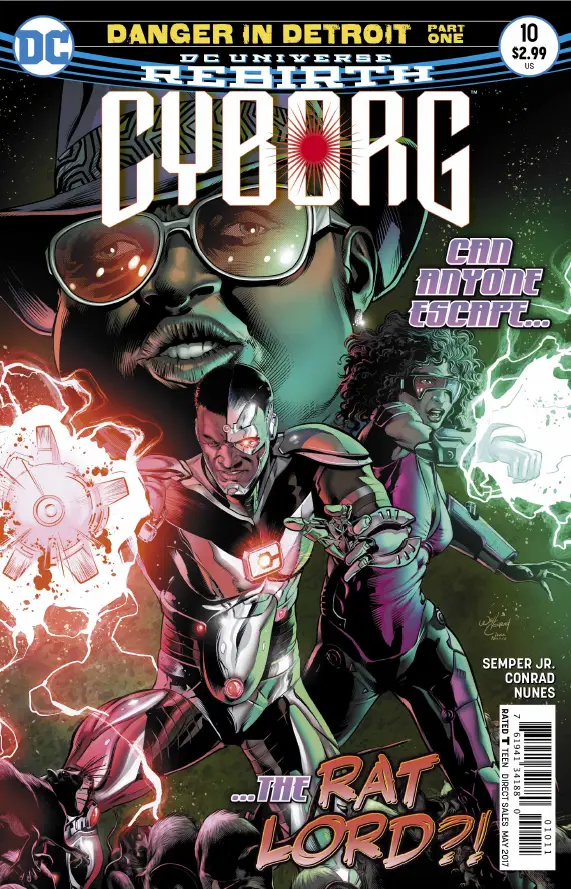 Cyborg #10 Review