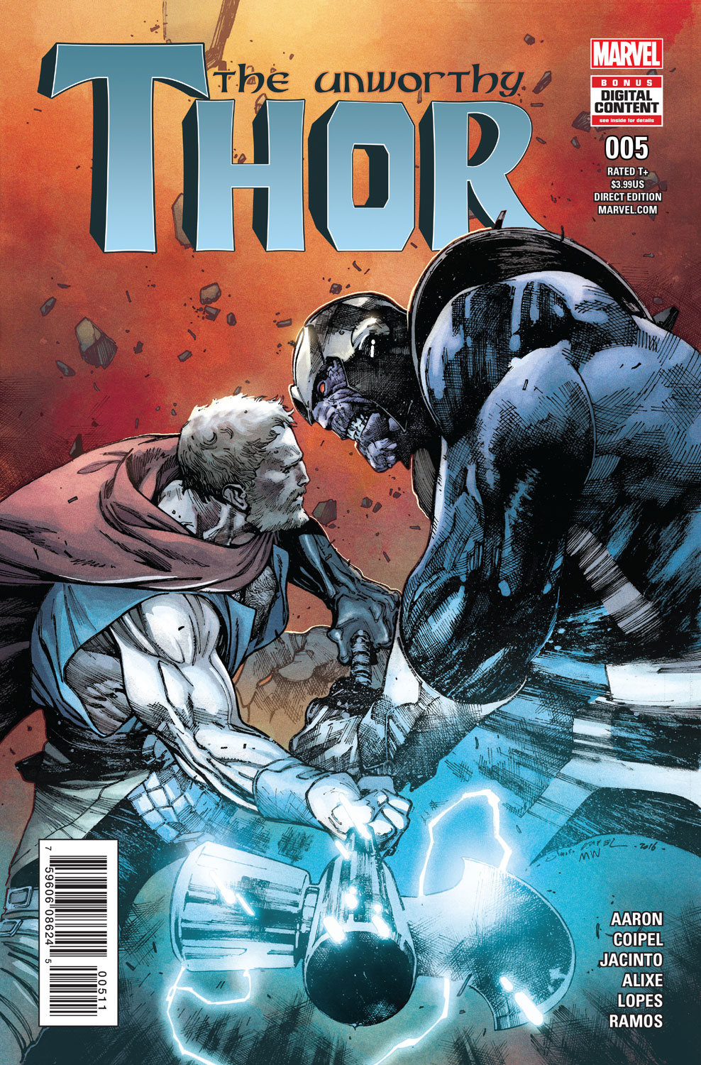 Marvel Preview: Unworthy Thor #5