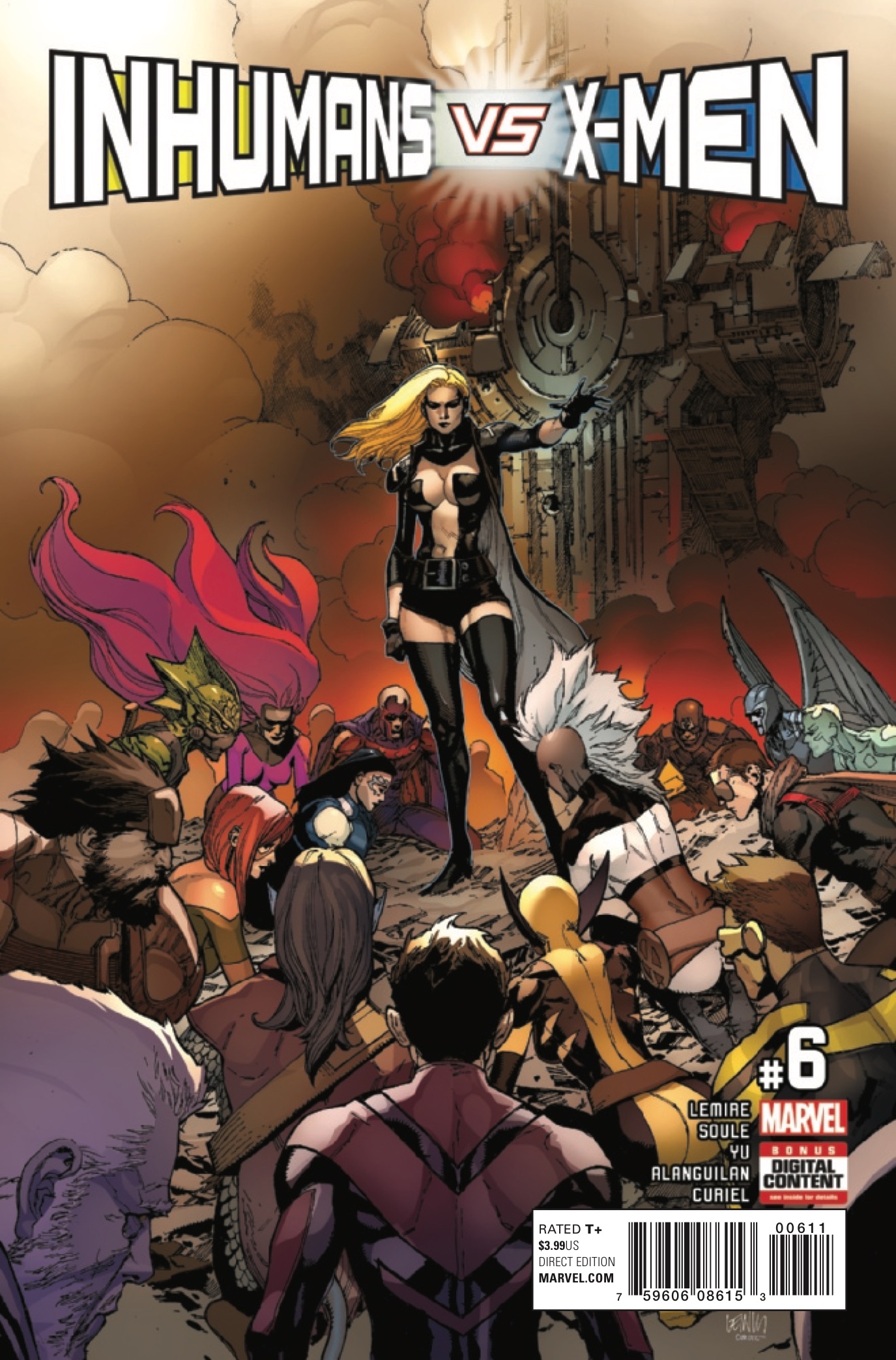 Inhumans vs X-Men #6 NM 2017 Marvel Comics 