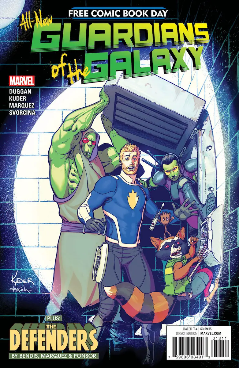 Free Comic Book Day: All-New Guardians of the Galaxy/Defenders #1 Review