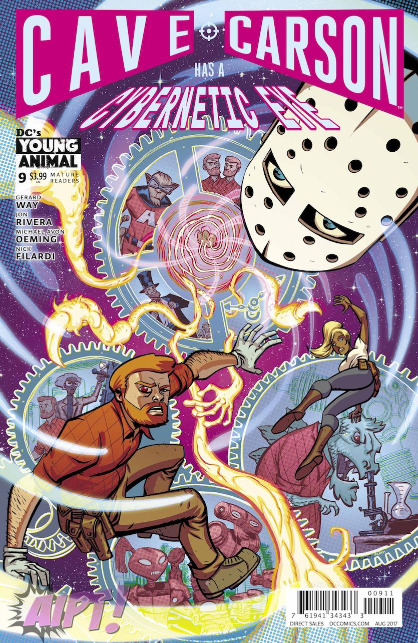 Cave Carson Has a Cybernetic Eye #9 Review