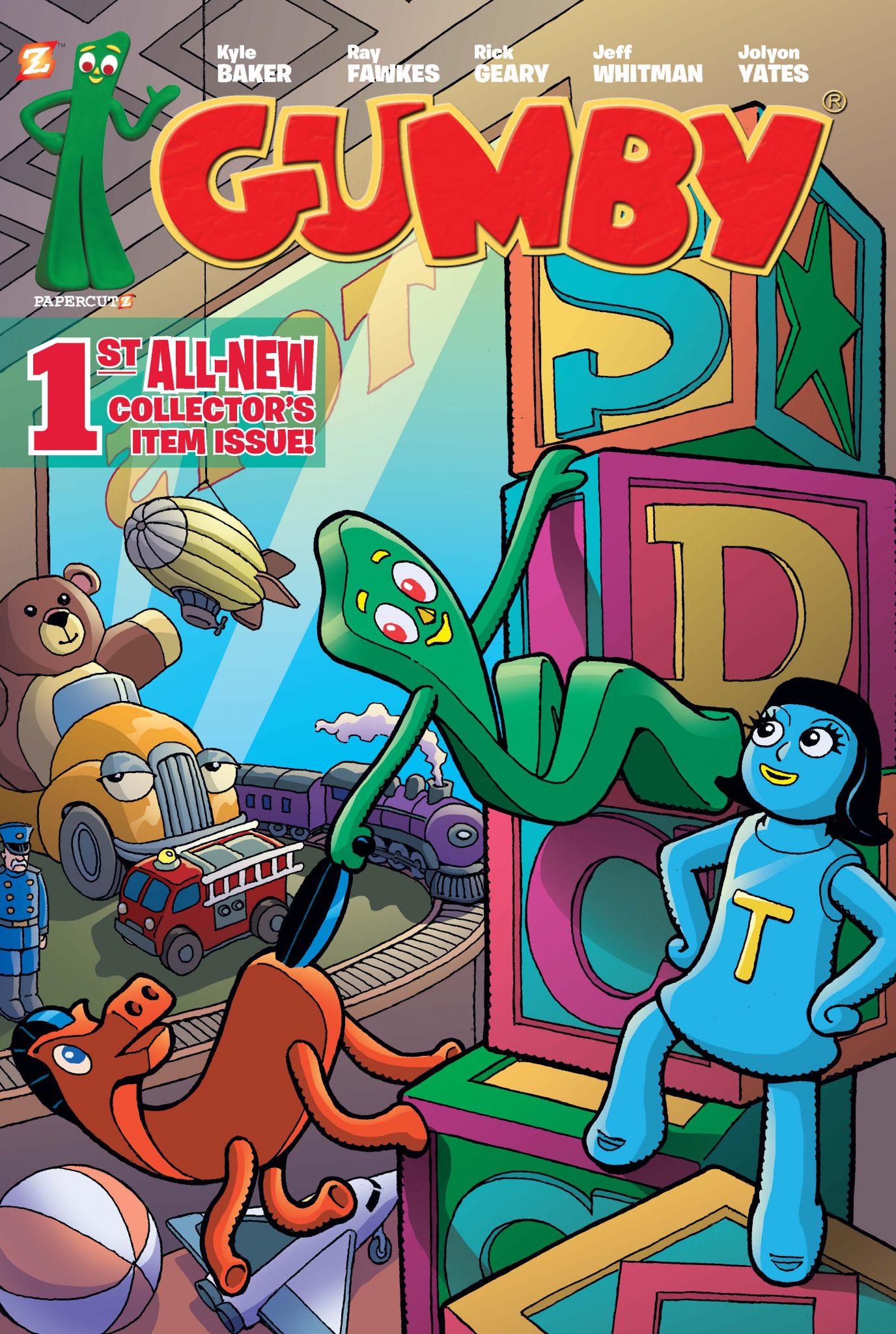 Papercutz Preview: Gumby #1