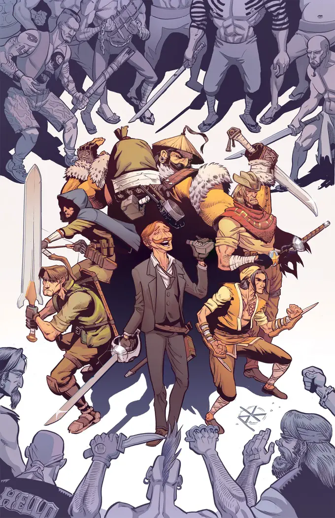 Kickstarter Alert: Chris Massari On Comedy, Kung Fu & His Western Comic 'The Six Swords'