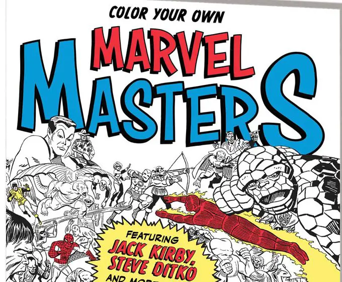 Color Your Own Marvel Masters: Dad-Tested, Kid-Approved