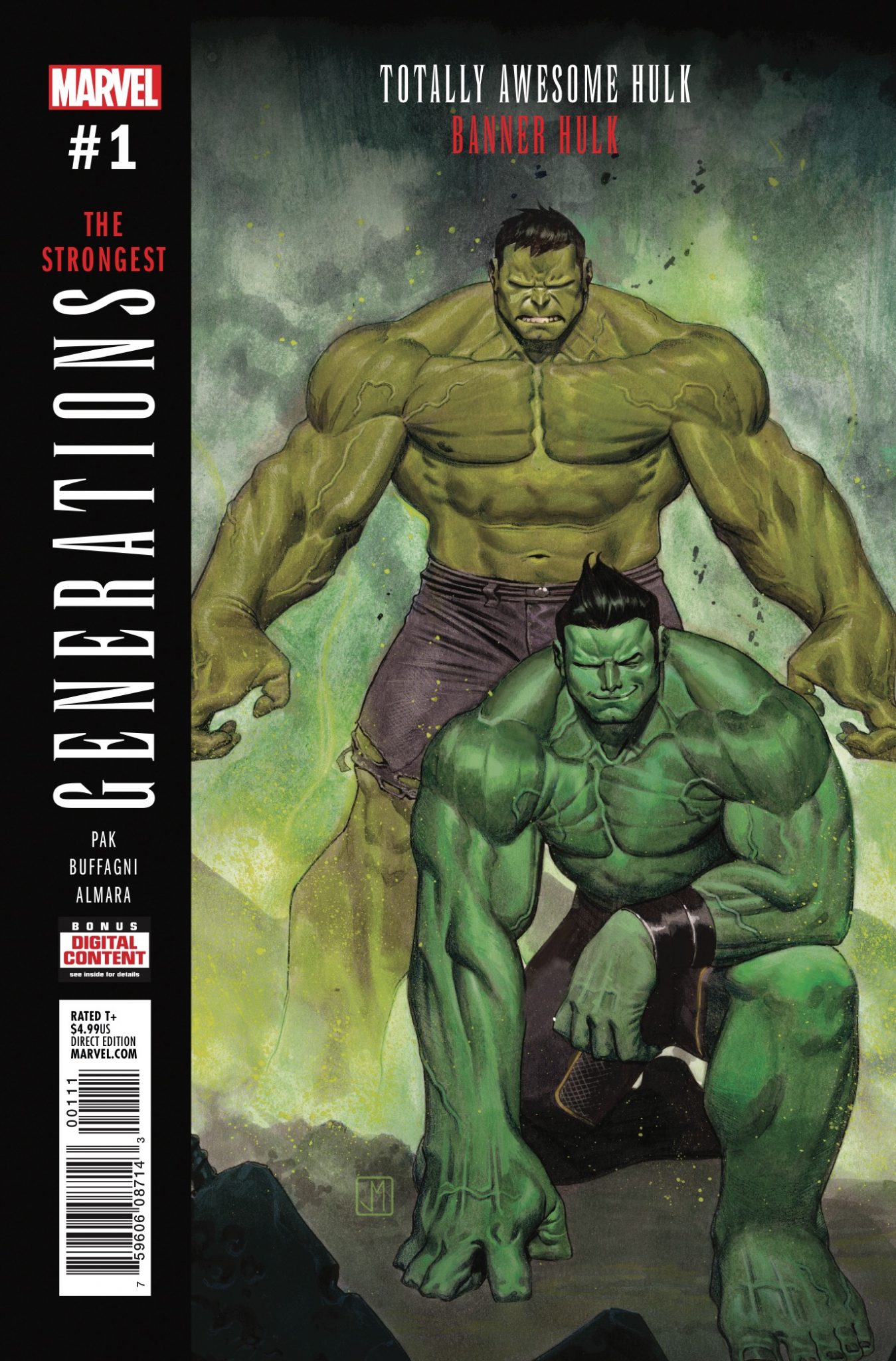 Generations: Banner Hulk and The Totally Awesome Hulk #1 Review