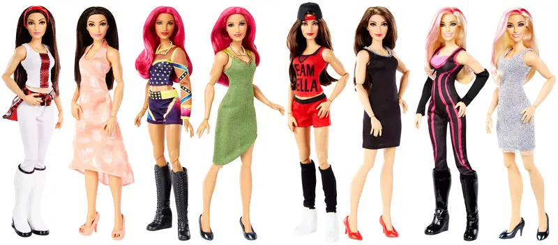 WWE and Mattel team up for line of WWE Superstar girls' dolls