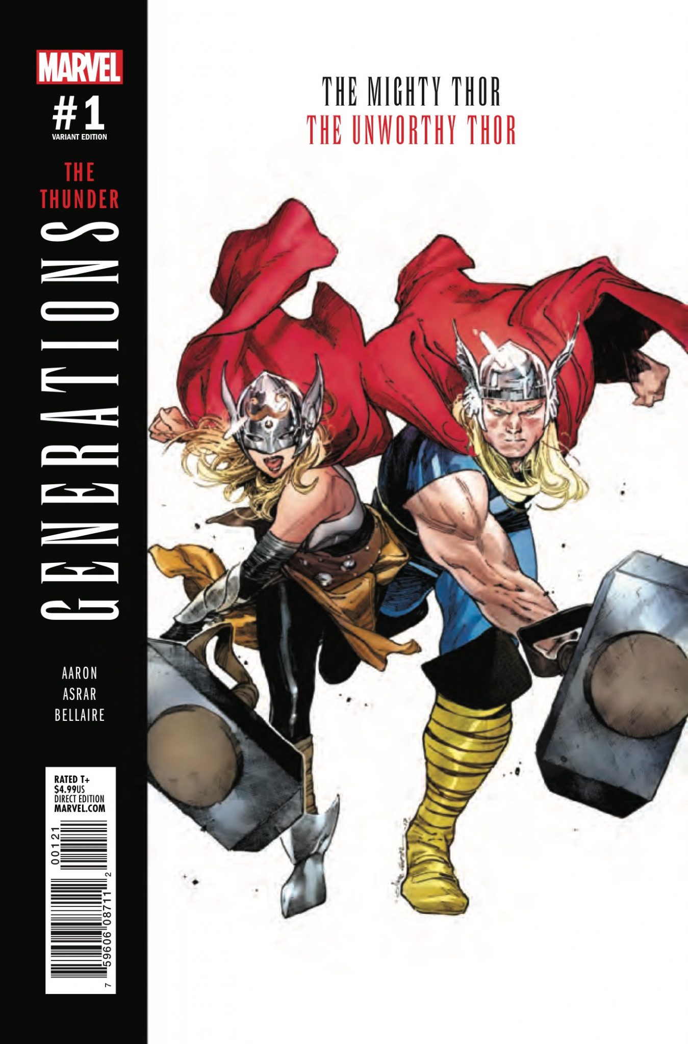 Marvel Preview: Generations: Unworthy Thor & The Mighty Thor #1