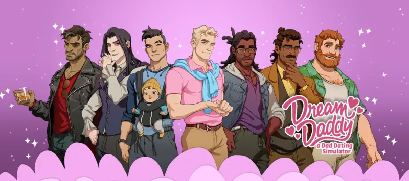 Father-Father Bonding: A Review of 'Dream Daddy: A Dad Dating Simulator'