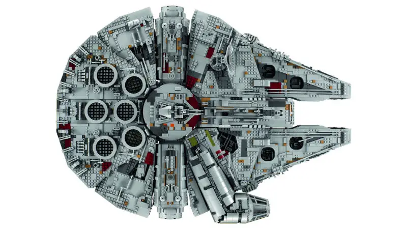 This Ultimate Collector Series Millennium Falcon LEGO set is incredible - and will set you back $800