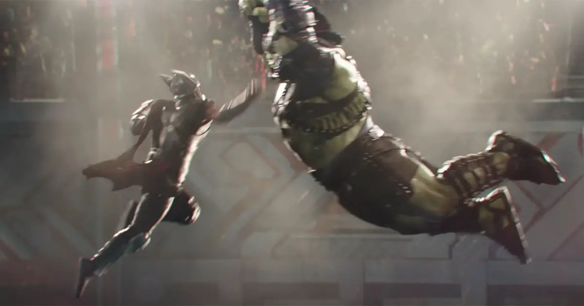 'It's main event time': New footage of Hulk vs. Thor from 'Thor: Ragnarok'