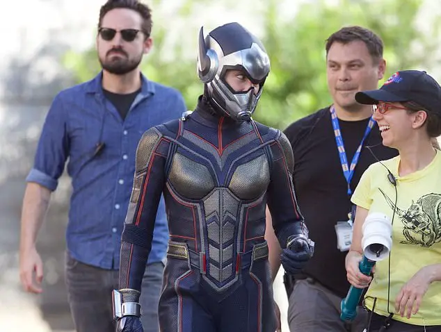 Images of Evangeline Lilly in Wasp costume flutter onto Twitter