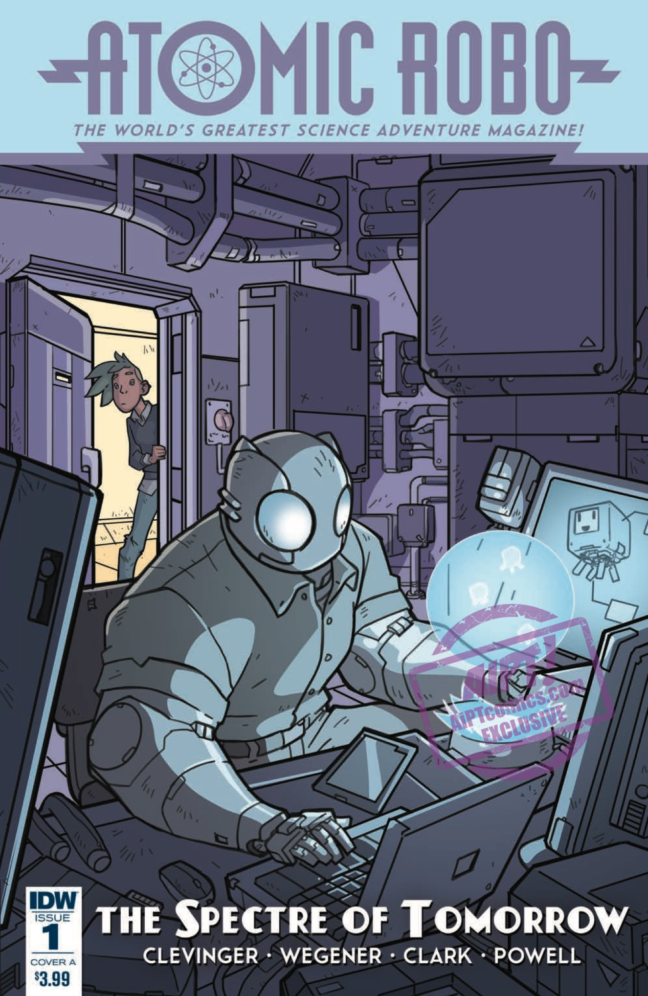 [EXCLUSIVE] IDW Preview: Atomic Robo and the Spectre of Tomorrow #1