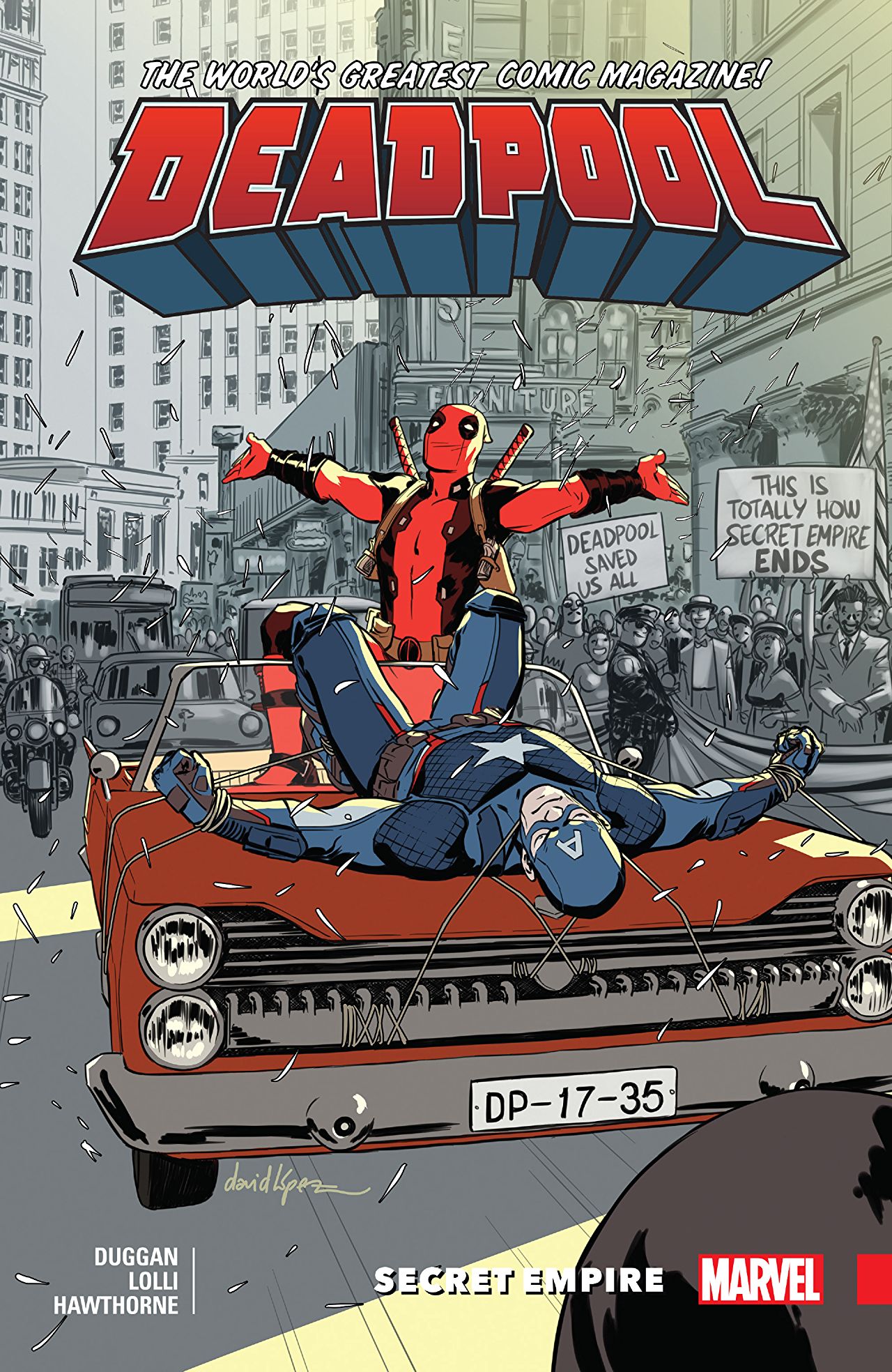 'Deadpool: World's Greatest Volume 10: Secret Empire' feels out of place